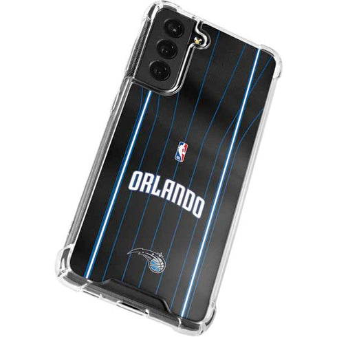 NBA Orlando Magic Jersey Galaxy S21 FE Clear Case